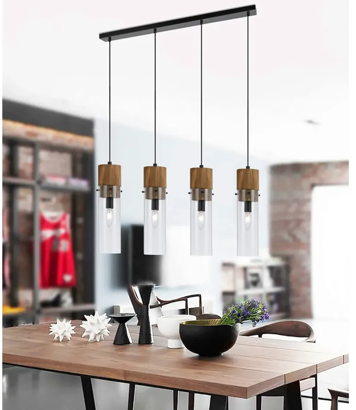 Spheroid 4 Pendant Chandelier