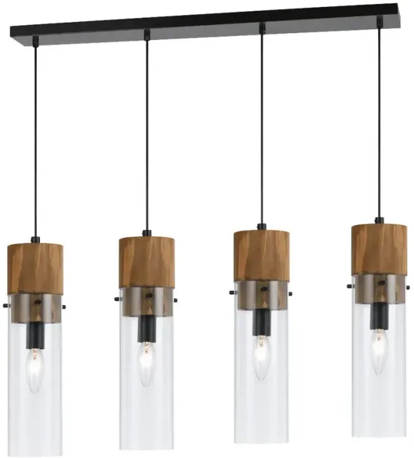 Cal Lighting Spheroid 4 Pendant Chandelier
