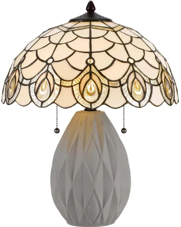 Cal Lighting Tiffany Table Lamp