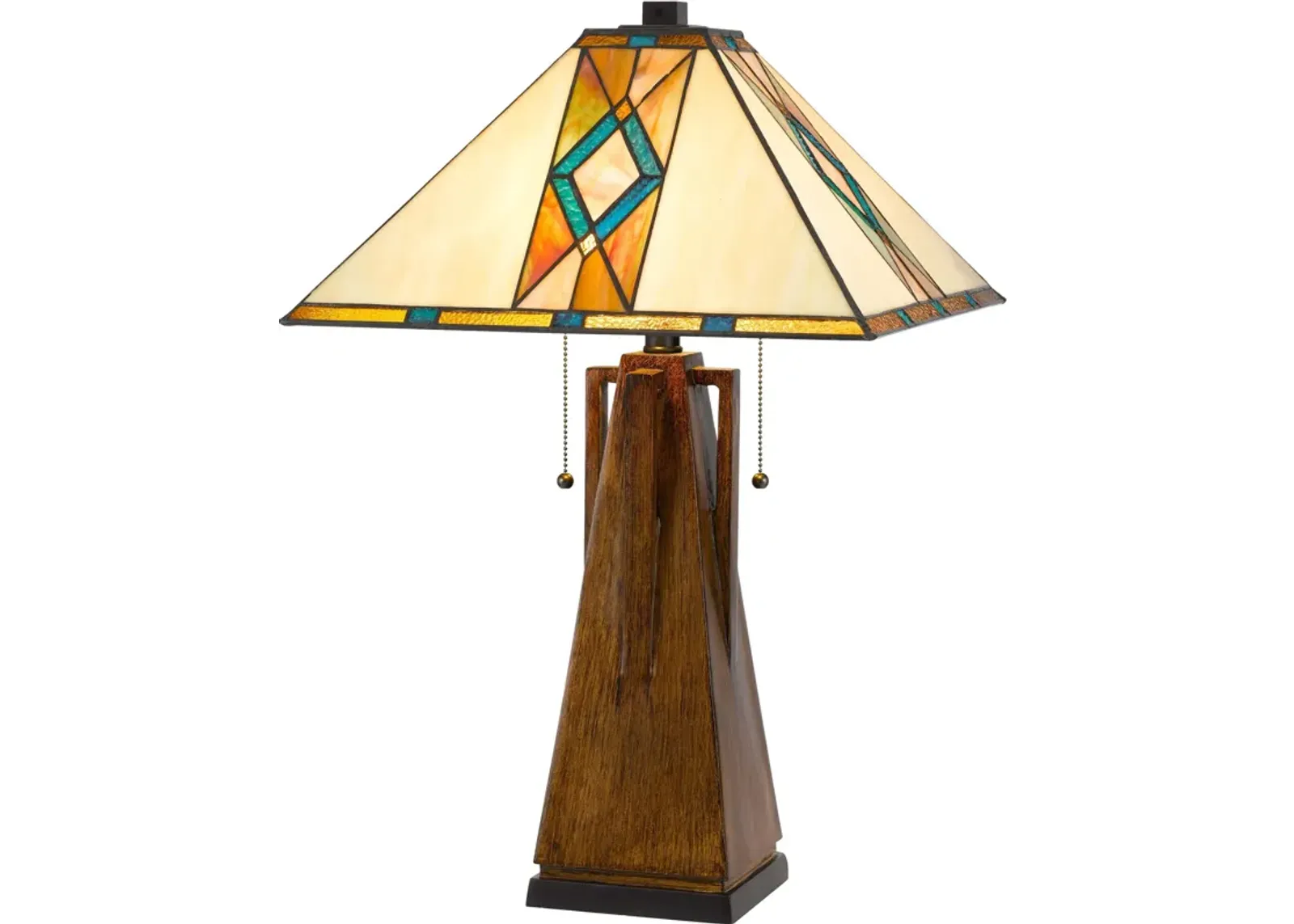 | Tiffany Blue Table Lamp