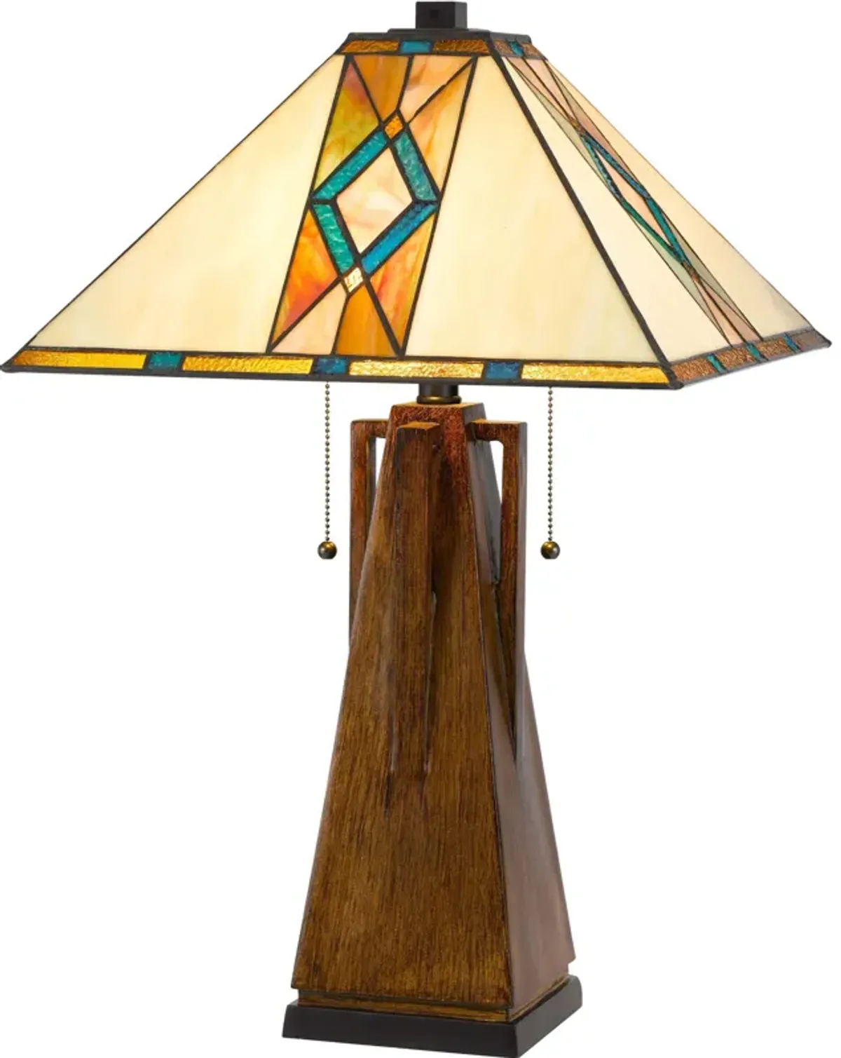 | Tiffany Blue Table Lamp