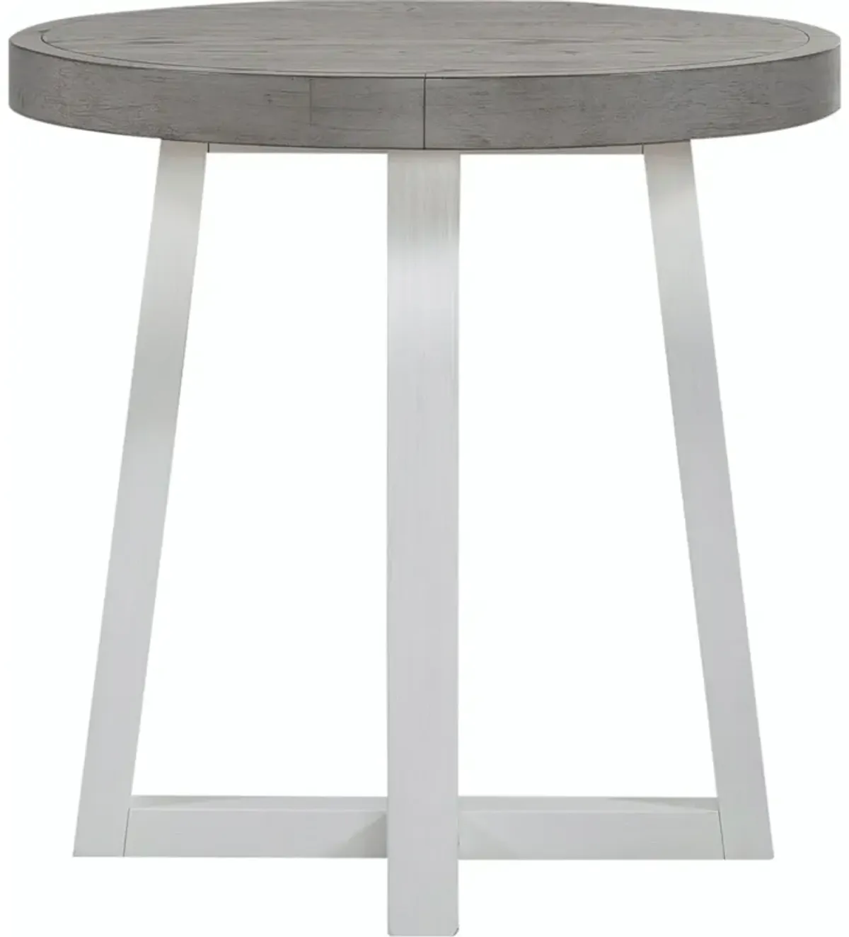 | Palmetto Heights Round End Table | Driftwood