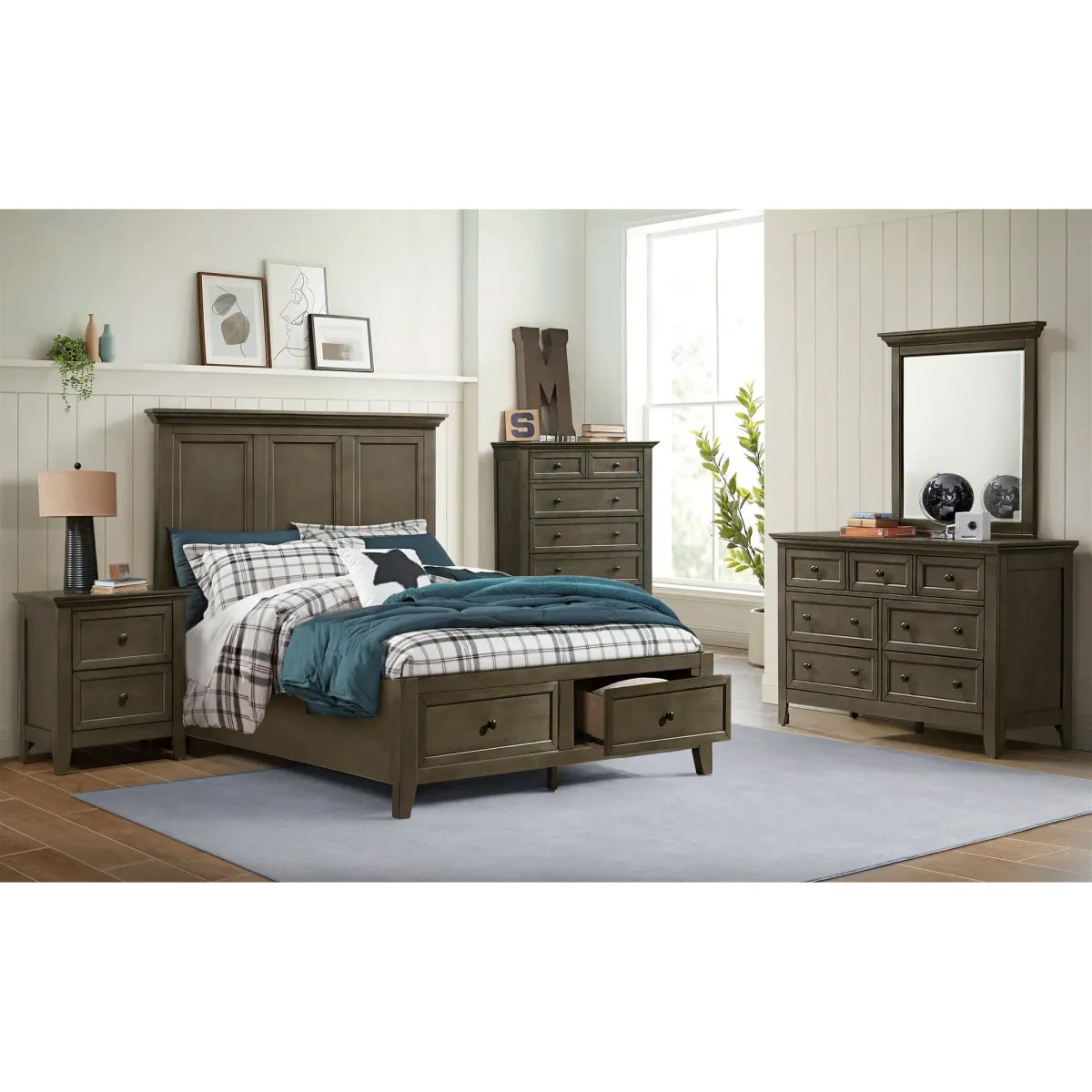 San Mateo Youth Storage 4 Piece Room Group