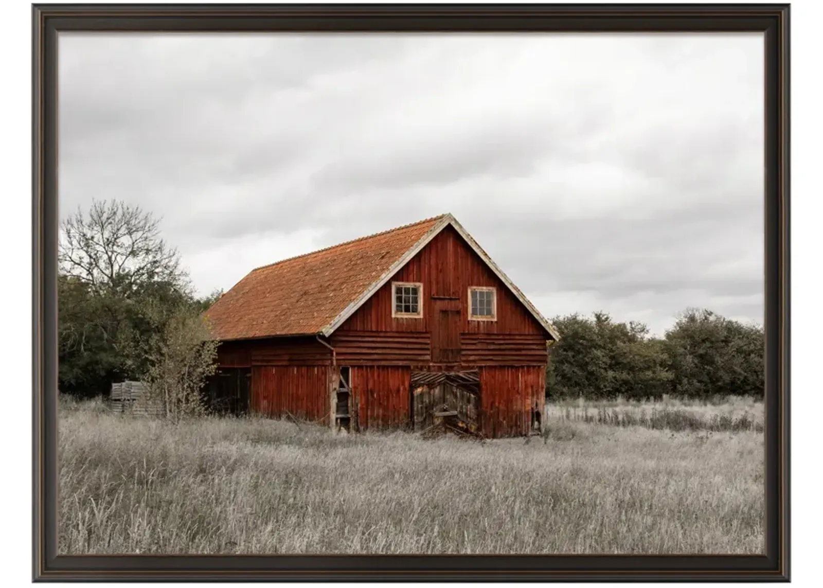 | Barn II Wall Art | Red