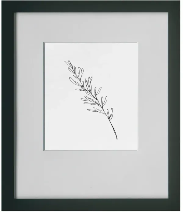 Northwood Collection Ink Leaf III Wall Art