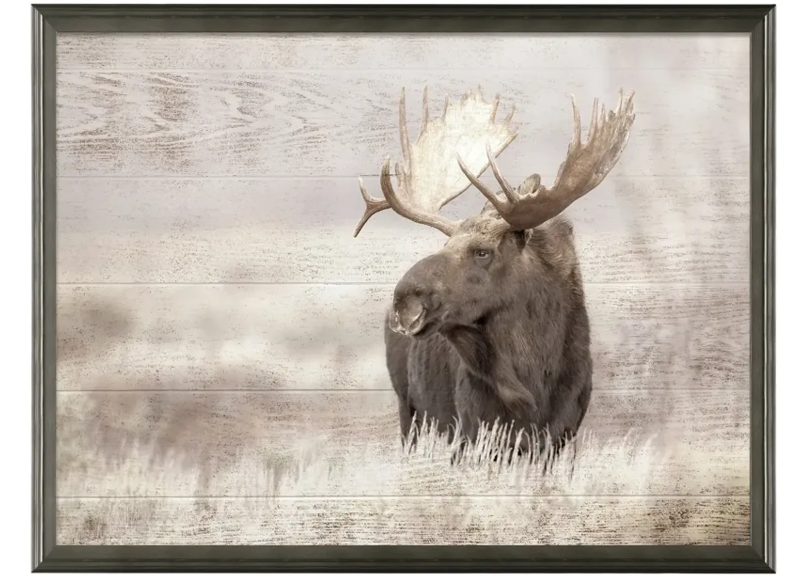 | Moose Wall Art | Brown