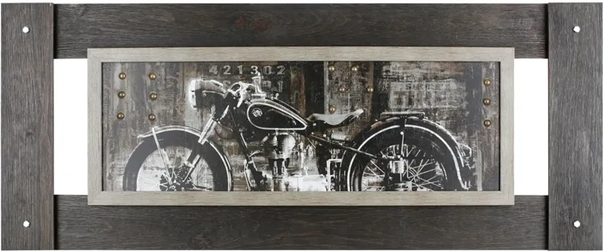 Vintage Motorcycle Wall Art