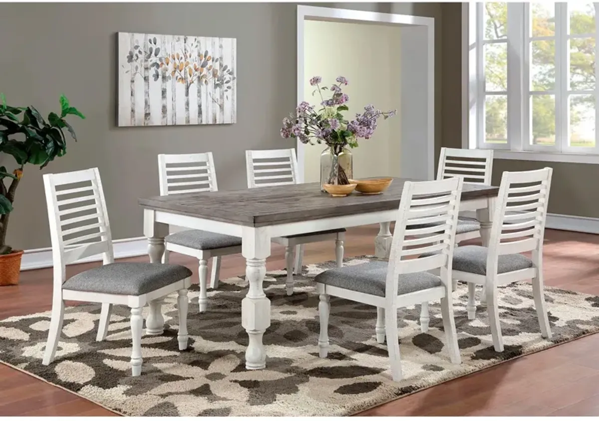 | Calabria Dining Table | Antique White