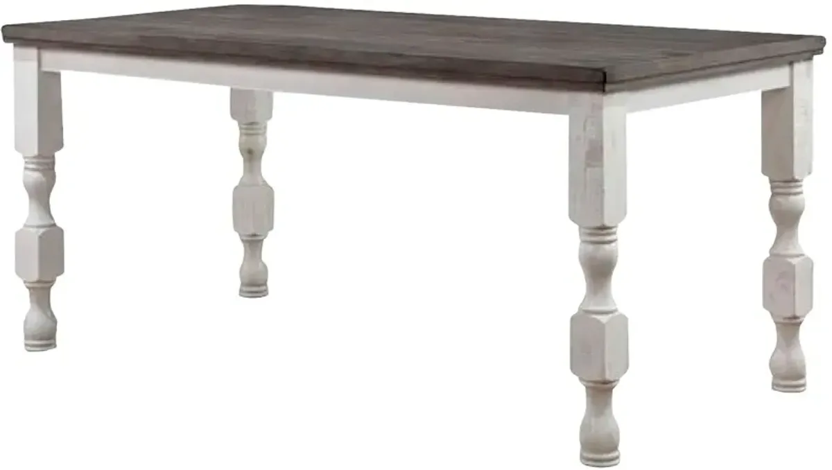 | Calabria Dining Table | Antique White