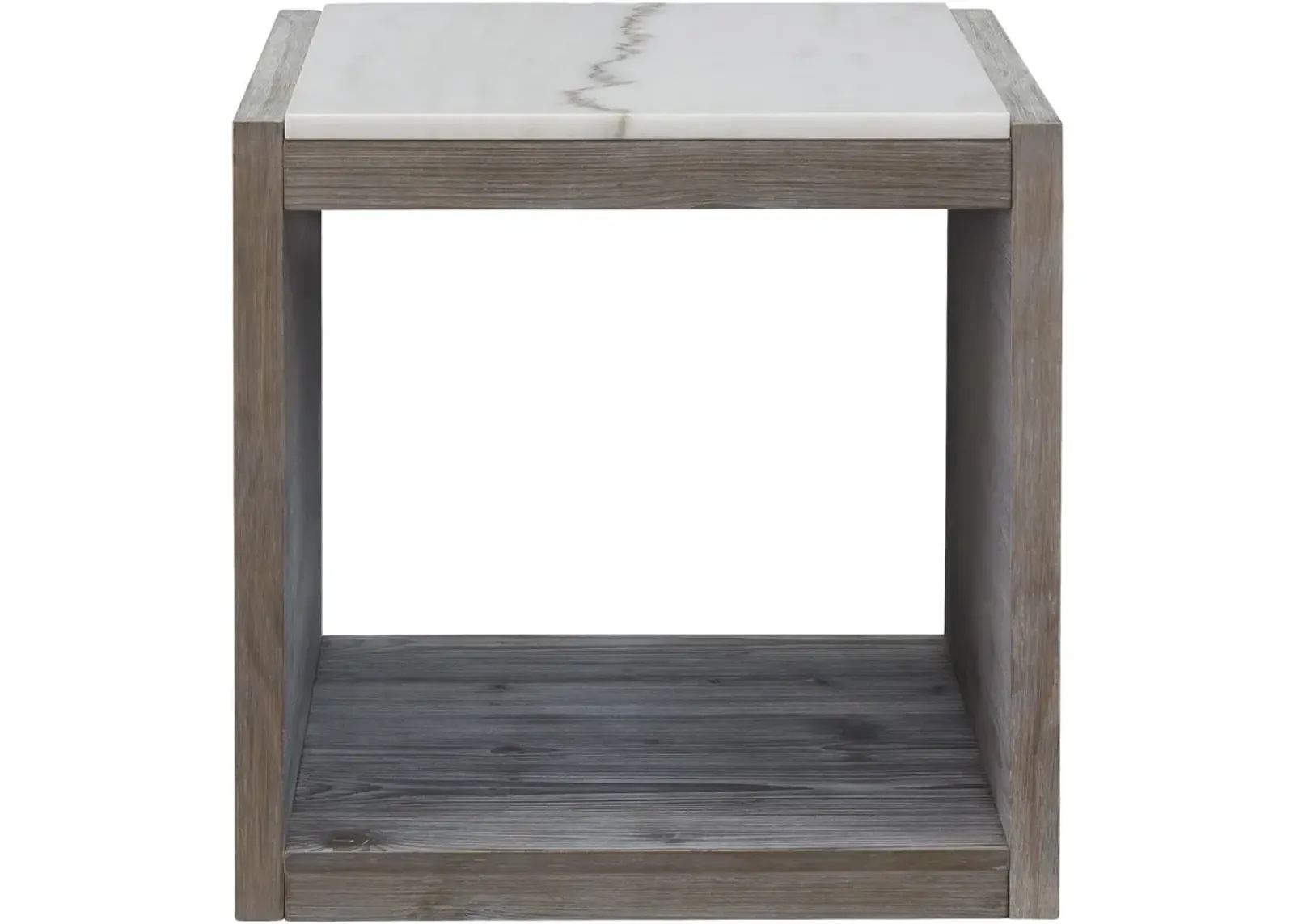 | Moonbeam End Table | Moonlit Gray