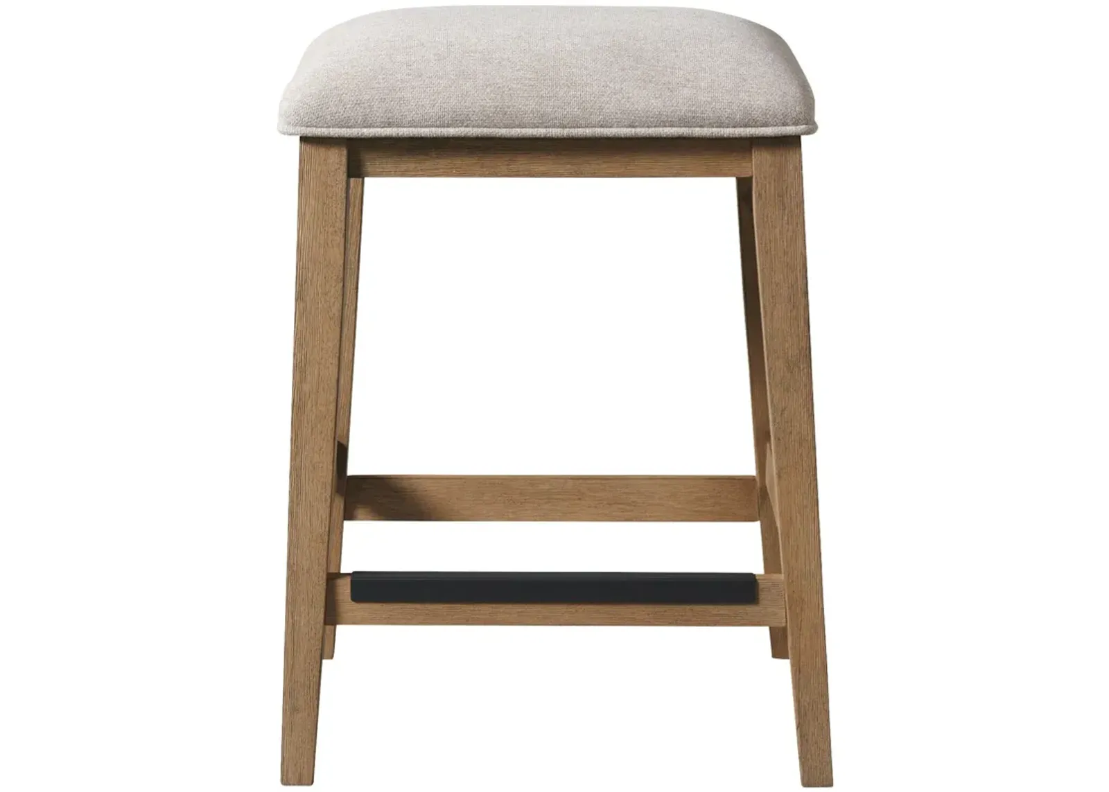 | Landmark 24" Backless Stool | Weathered Oak