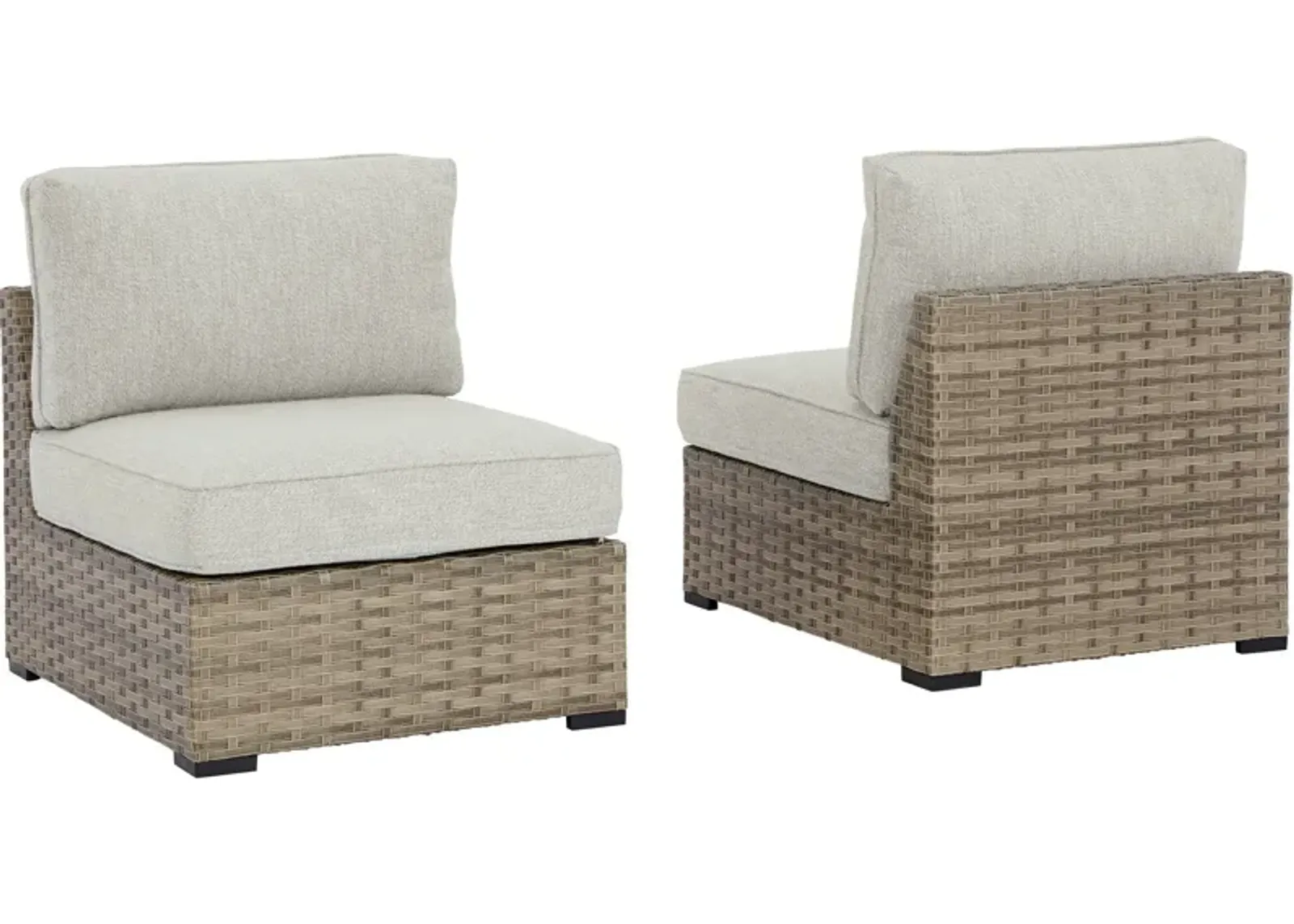 Calworth Set of 2 Armless Chairs