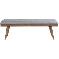 Oslo Weathered Chestnut Dining Bench