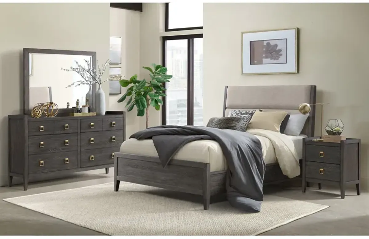 | Queen Portia 4 Piece Room Group | Brushed Brindle