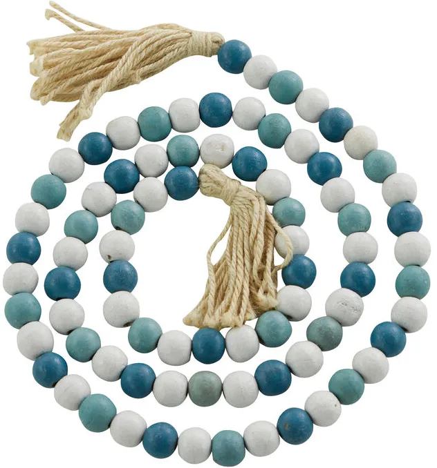Collected Culture Blue Wood Beads