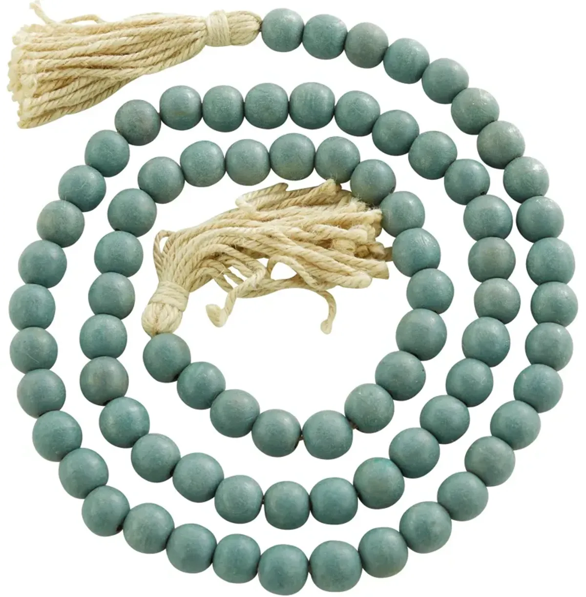 | Collected Culture Wood Beads | Light Blue