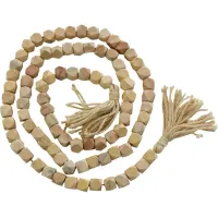 Collected Culture Natural Wood Beads