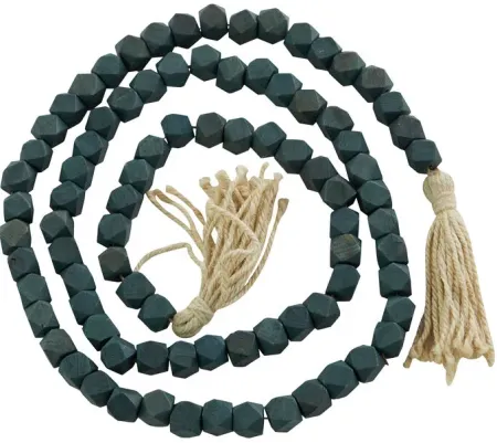 Collected Culture Green Wood Beads