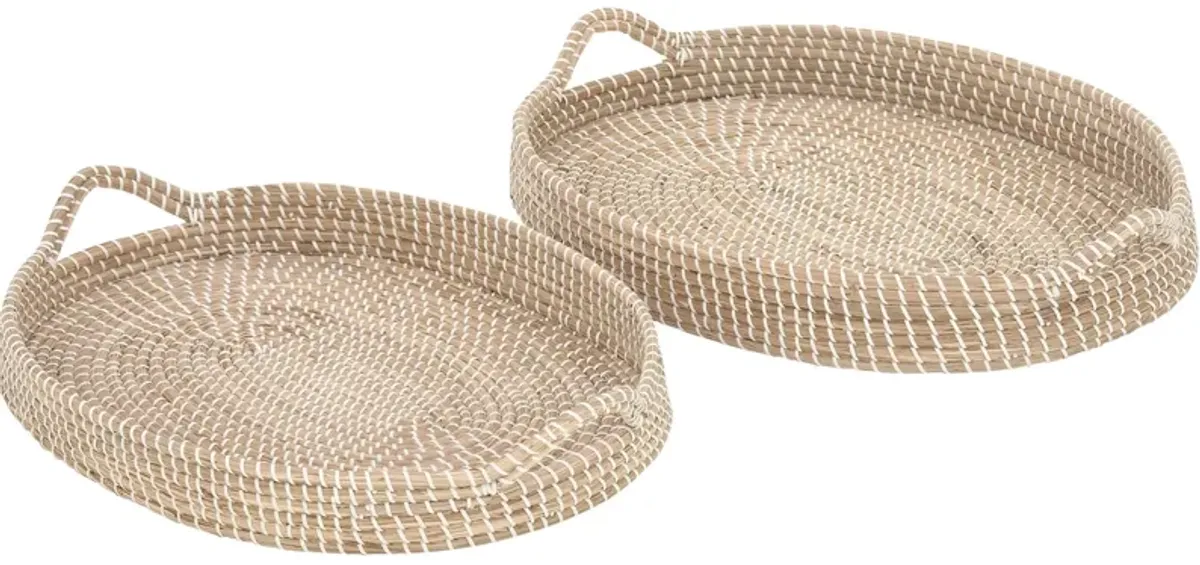 Uma Enterprises Copper Ranch Set of 2 Trays