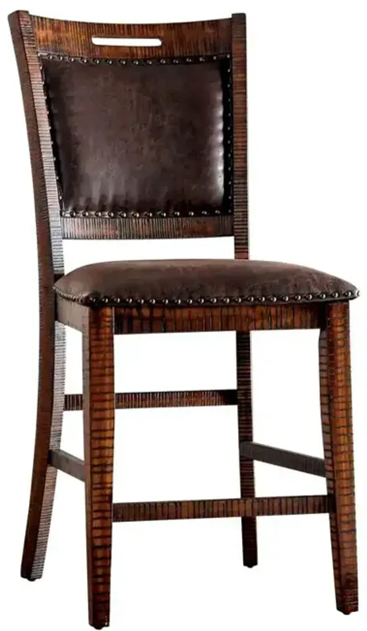 | Wichita Counter Stool | Distressed Dark Oak