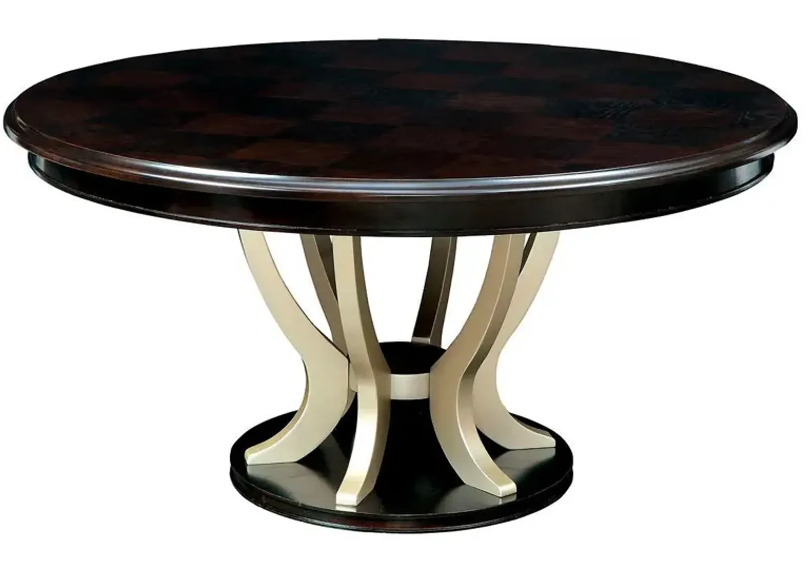 | Ornette Round Dining Table | Espresso