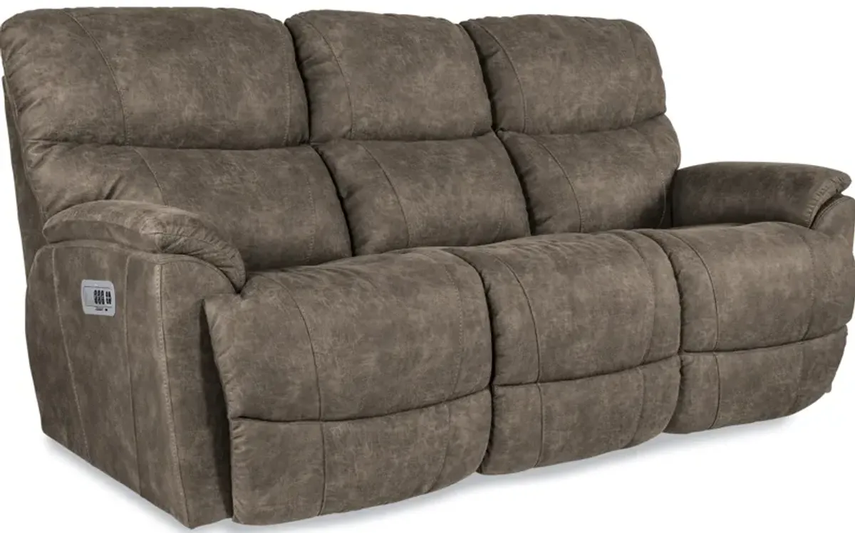 La-Z-Boy | Trouper Tri-Power Reclining Sofa | Sable