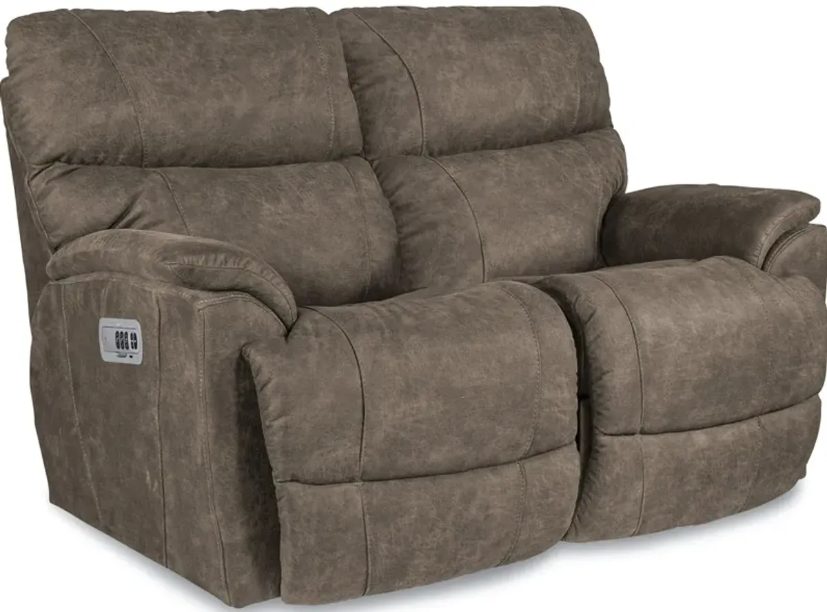 Trouper Tri-Power Reclining Loveseat