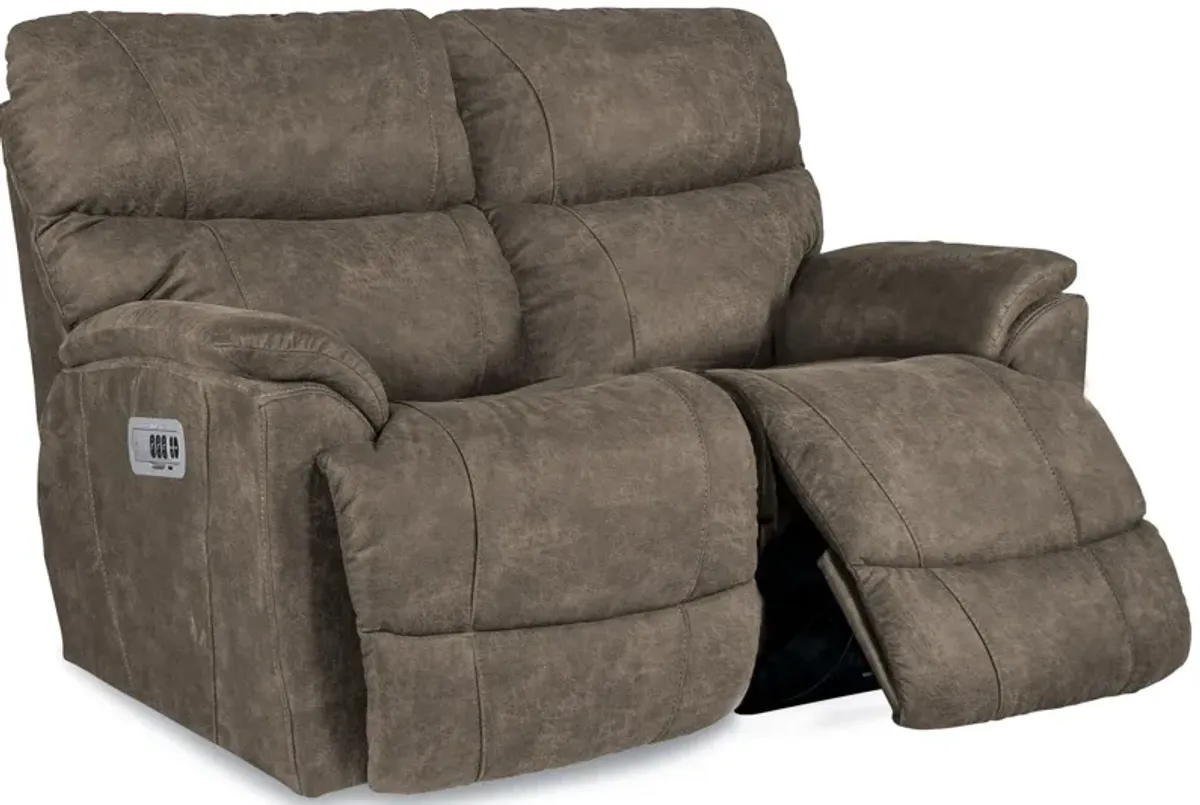 Trouper Tri-Power Reclining Loveseat