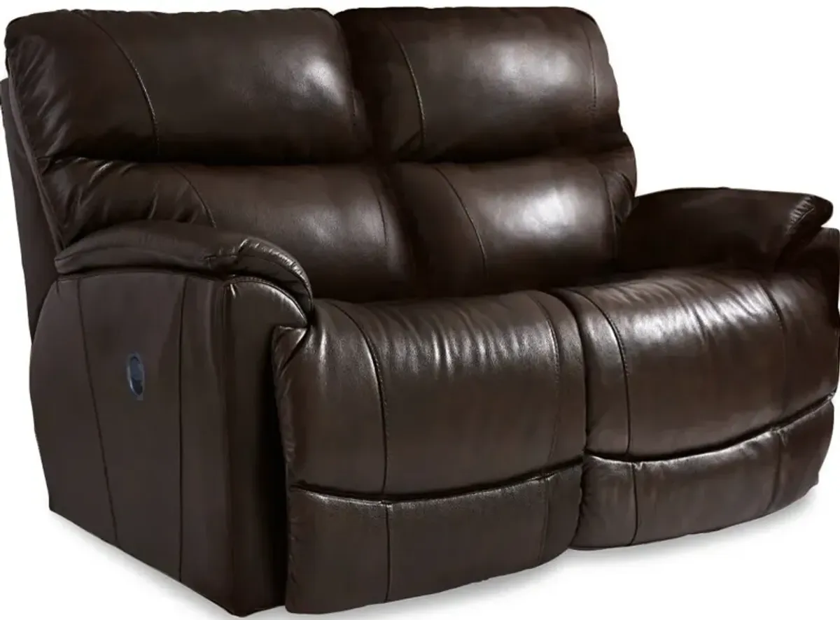 Trouper Leather Reclining Loveseat