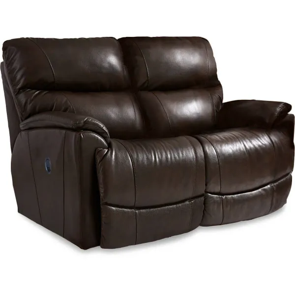 La-Z-Boy Trouper Leather Reclining Loveseat