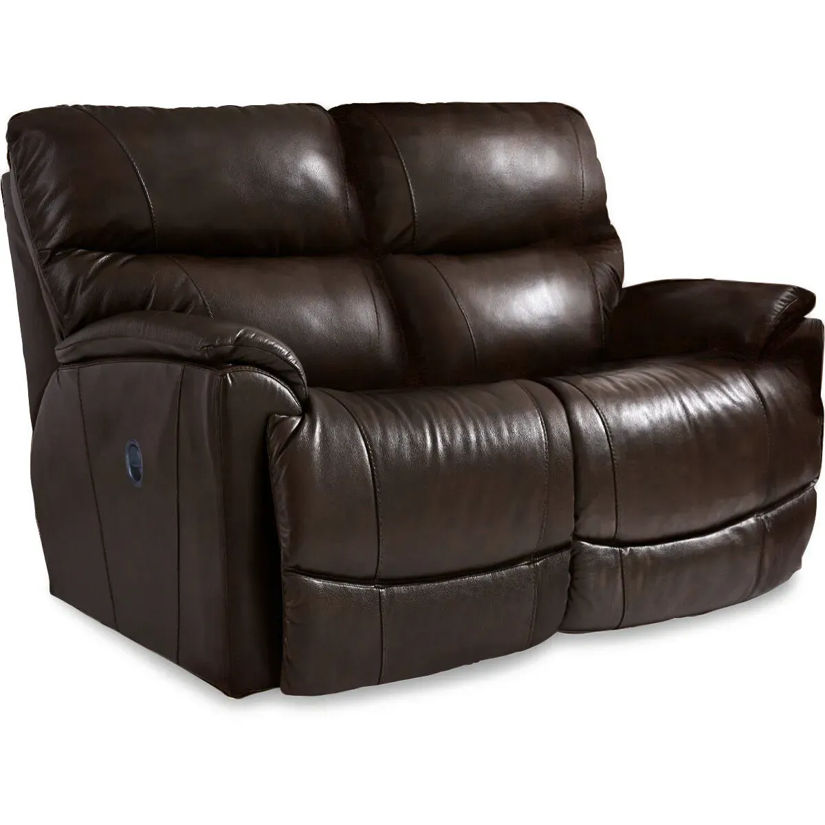 Trouper Leather Reclining Loveseat