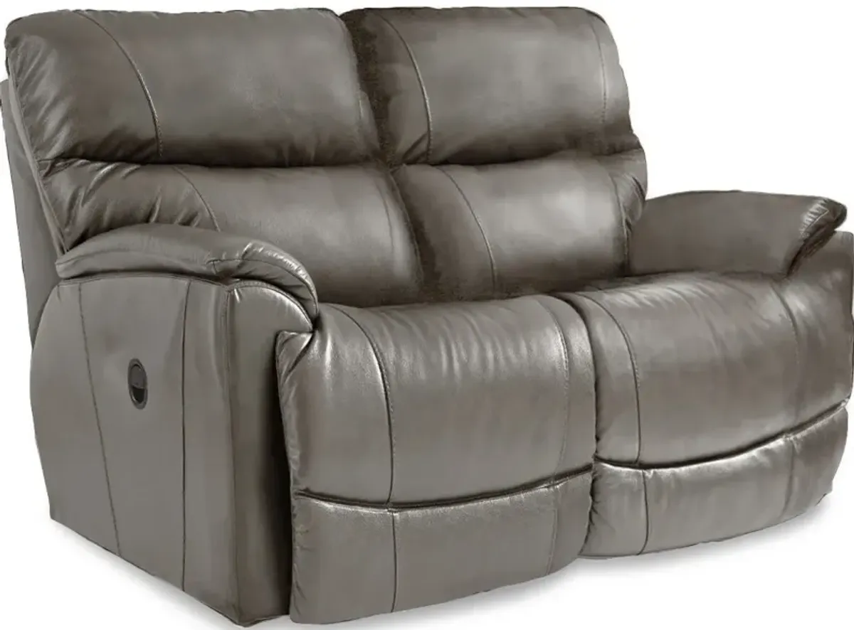 Trouper Leather Reclining Loveseat