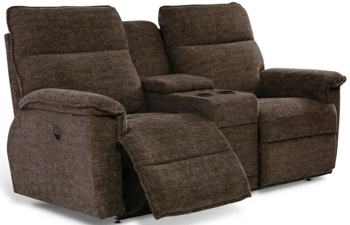 Jay Reclining Console Loveseat