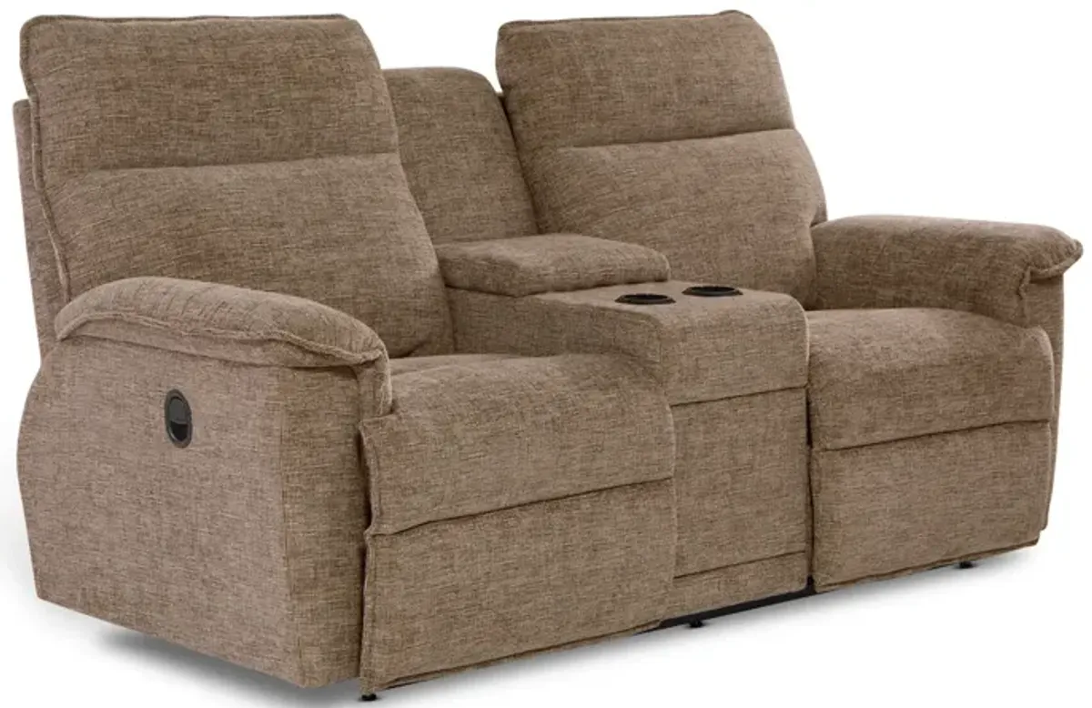 Jay Reclining Console Loveseat