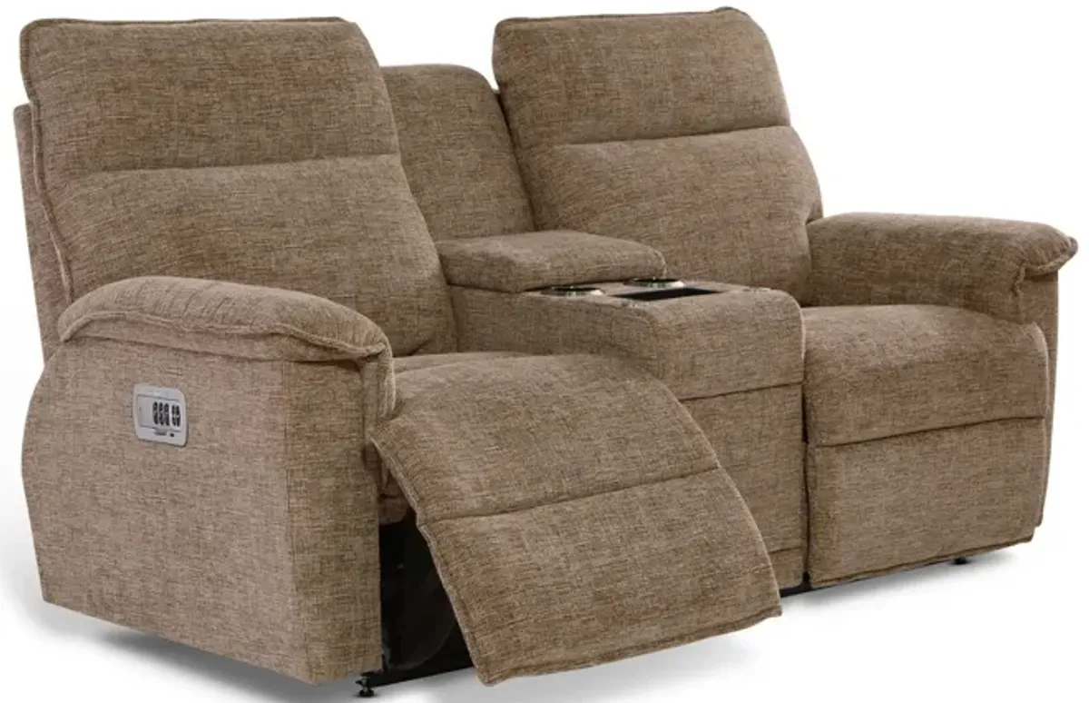 Jay Tri-Power Reclining Console Loveseat