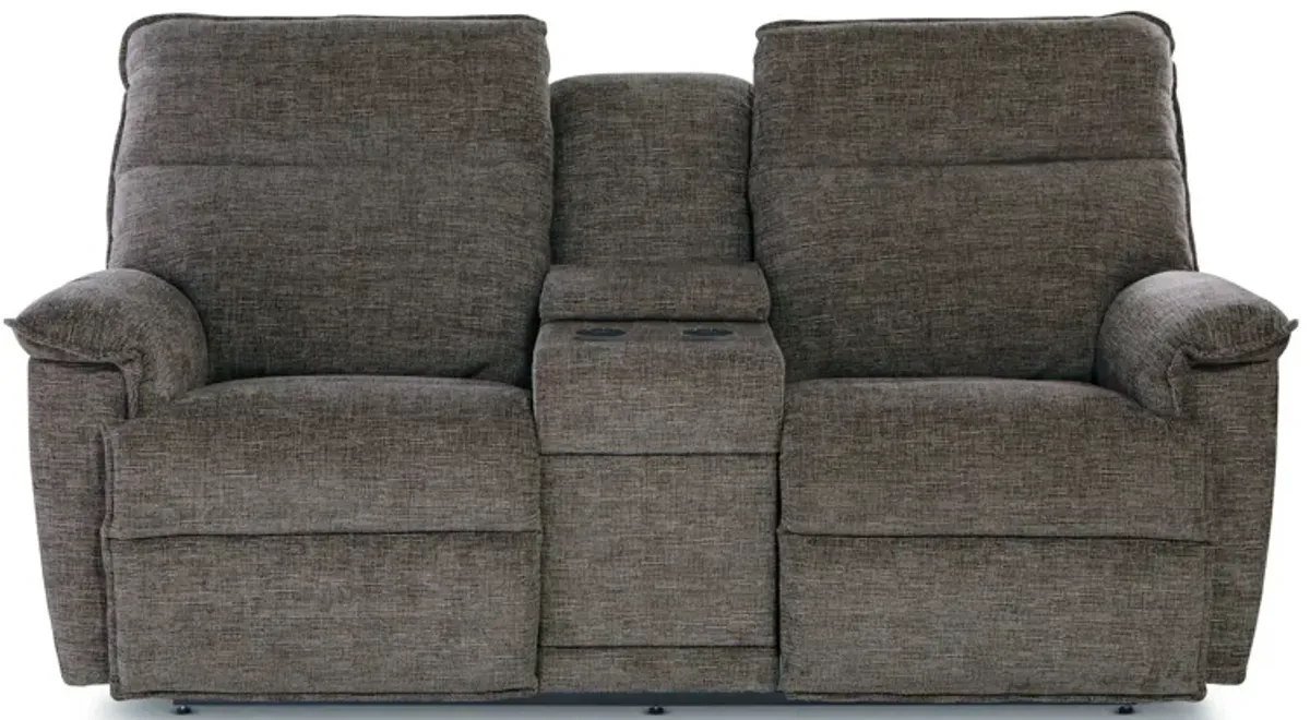 La-Z-Boy Jay Tri-Power Reclining Console Loveseat