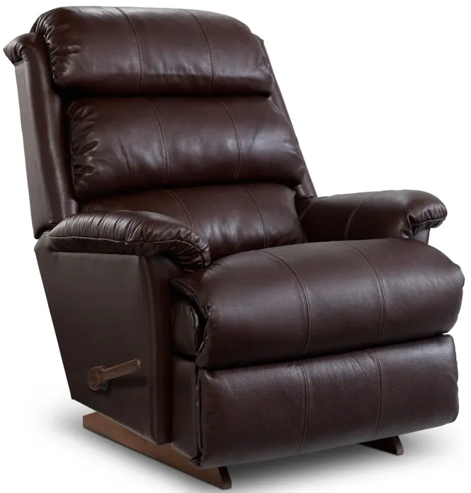 La-Z-Boy | Astor Leather Rocker Recliner Chair | Shitake