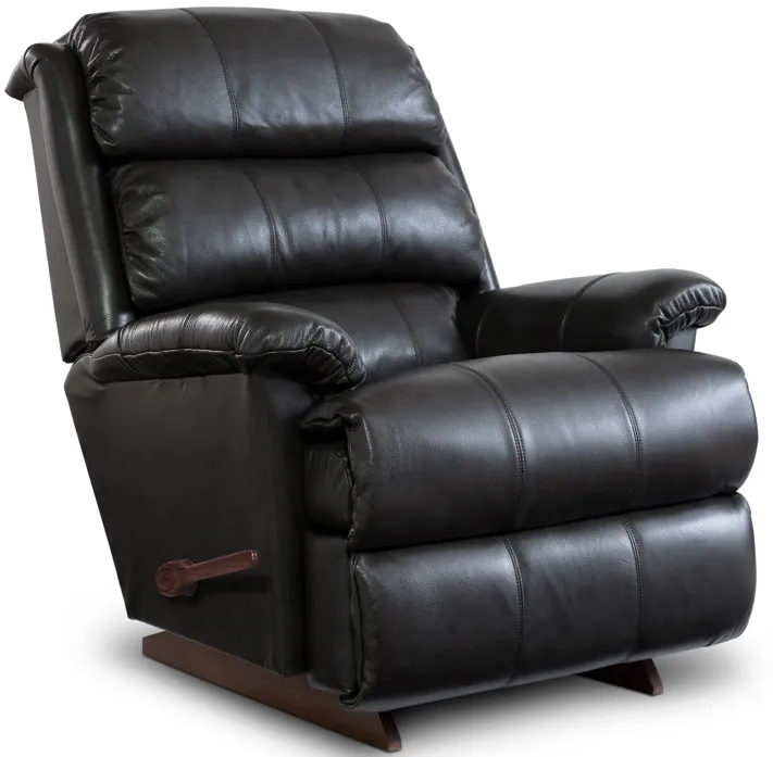 La-Z-Boy | Astor Leather Rocker Recliner Chair | Shitake