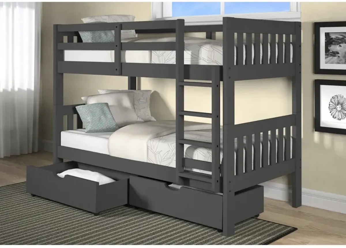 Jordan Bunk Bed With Drawers