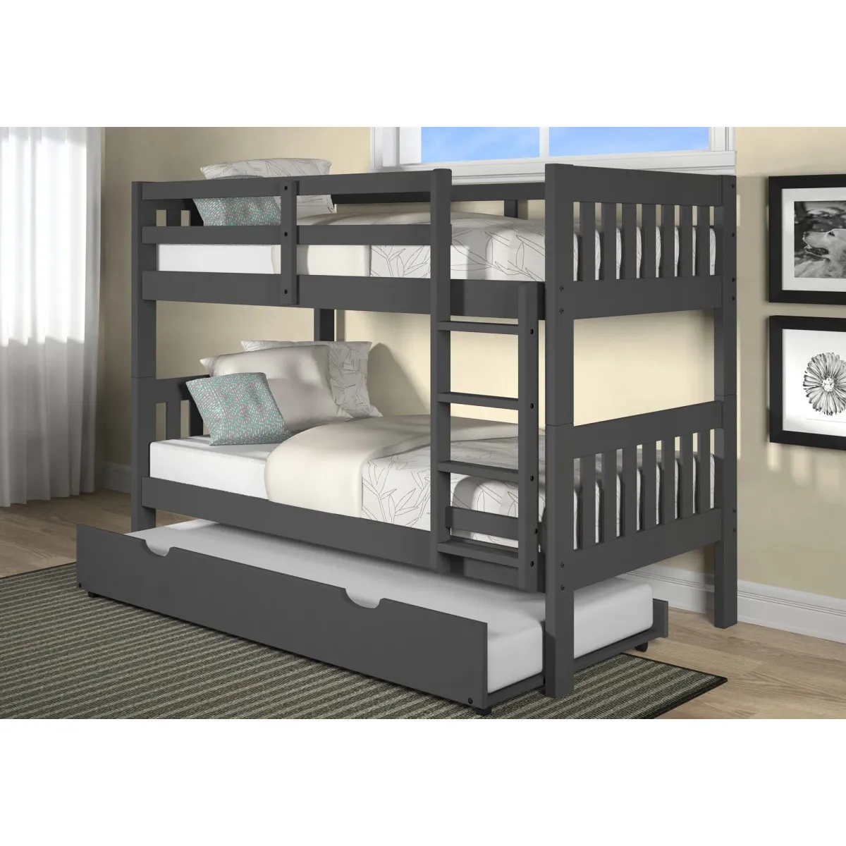 Jordan Bunk Bed With Trundle