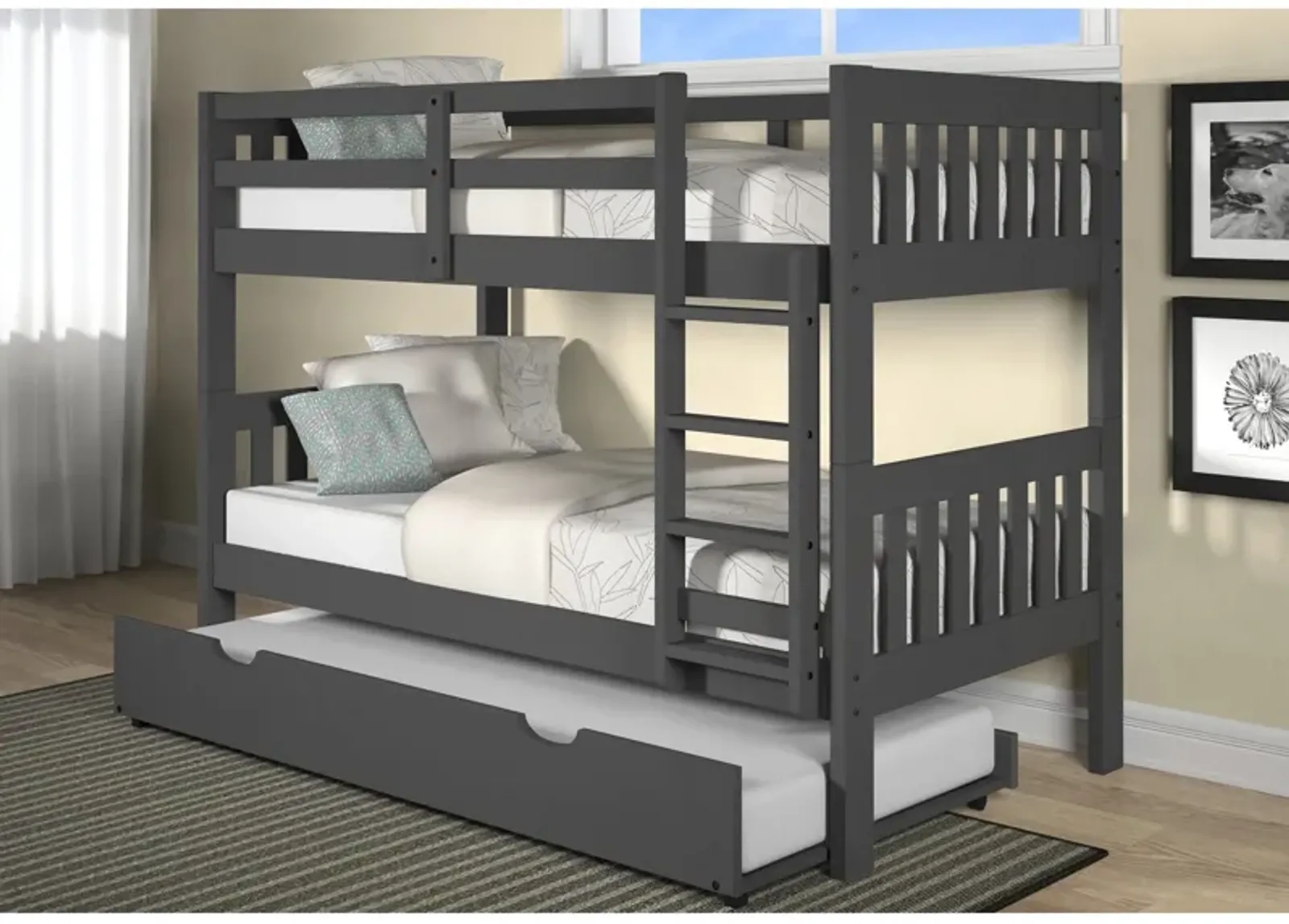 Jordan Bunk Bed With Trundle