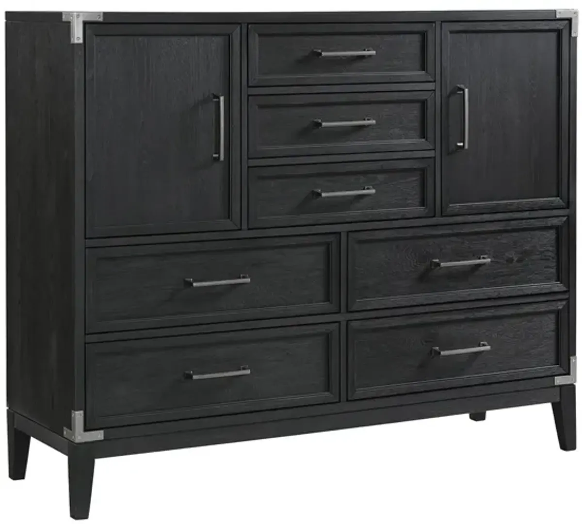 | Laguna 7 Drawer Chest | Weathered Steel