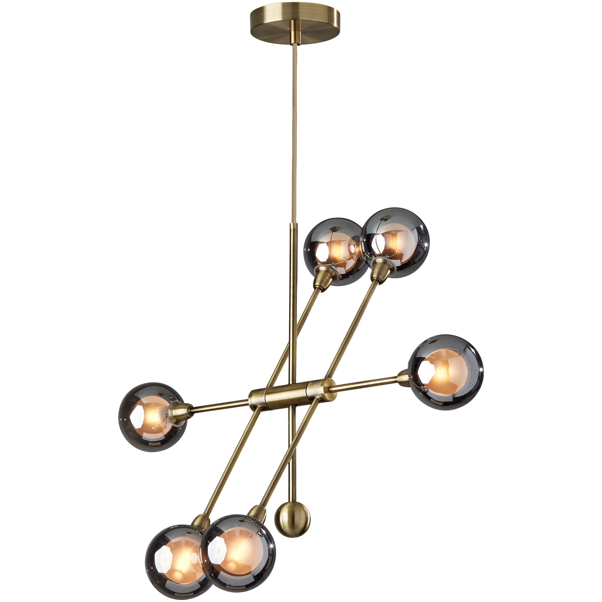 Adesso | Dalton Pendant Lamp | Antique Brass