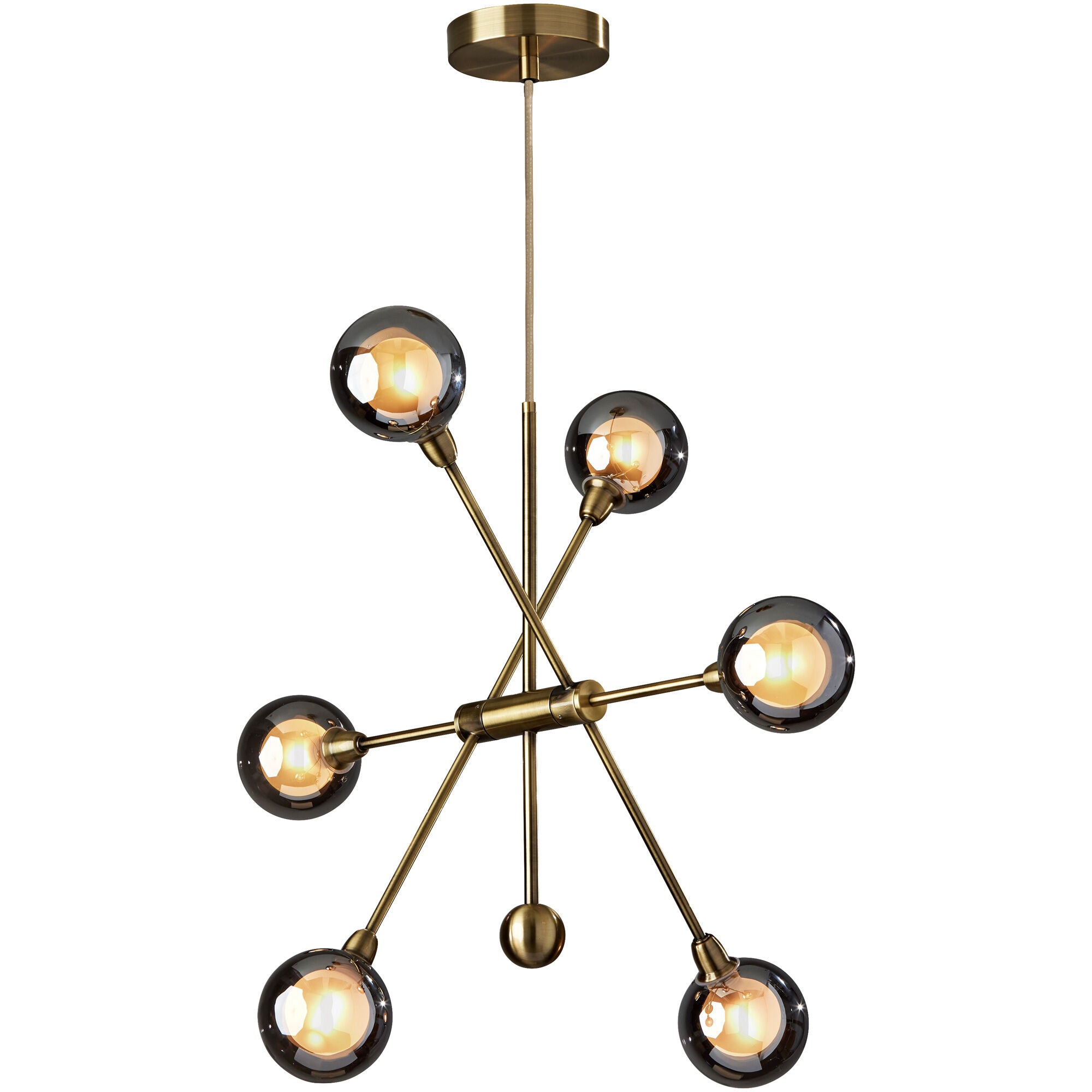 Adesso | Dalton Pendant Lamp | Antique Brass