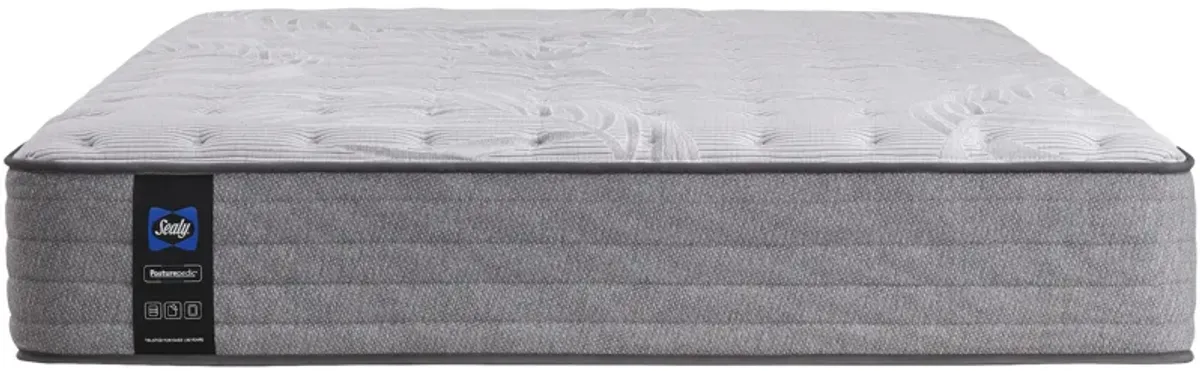 Sealy | King Posturepedic Silver Pine Medium Mattress | Gray