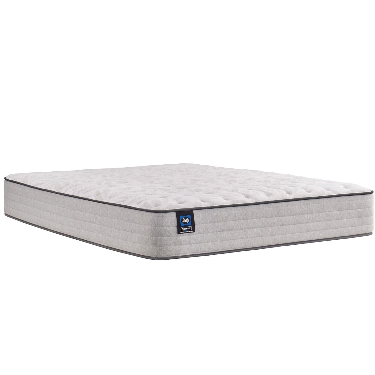 Sealy | Twin Posturepedic Spring Bloom Firm Mattress | Gray