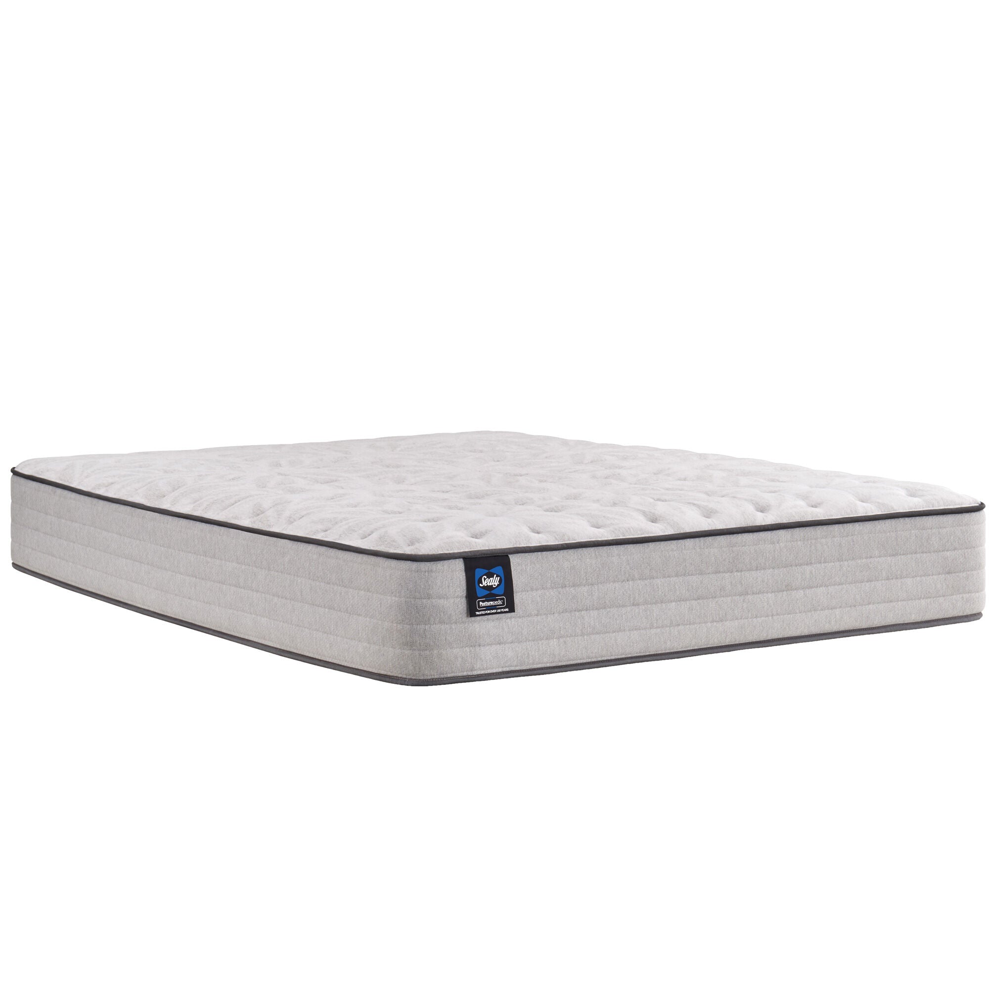 Sealy | King Posturepedic Spring Bloom Firm Mattress | Gray