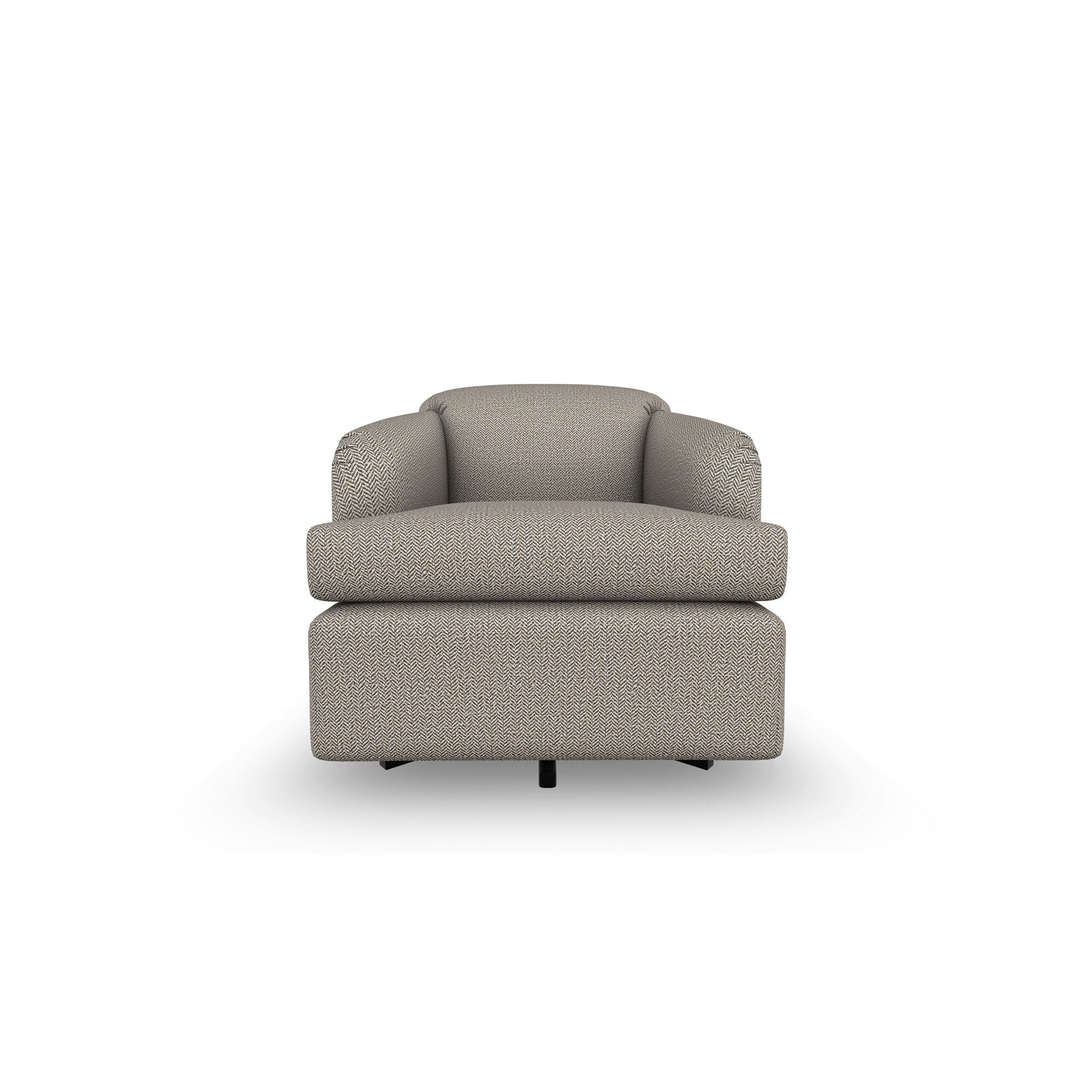 Best Home Furnishings | Cass Swivel Glider Accent Chair | Gray