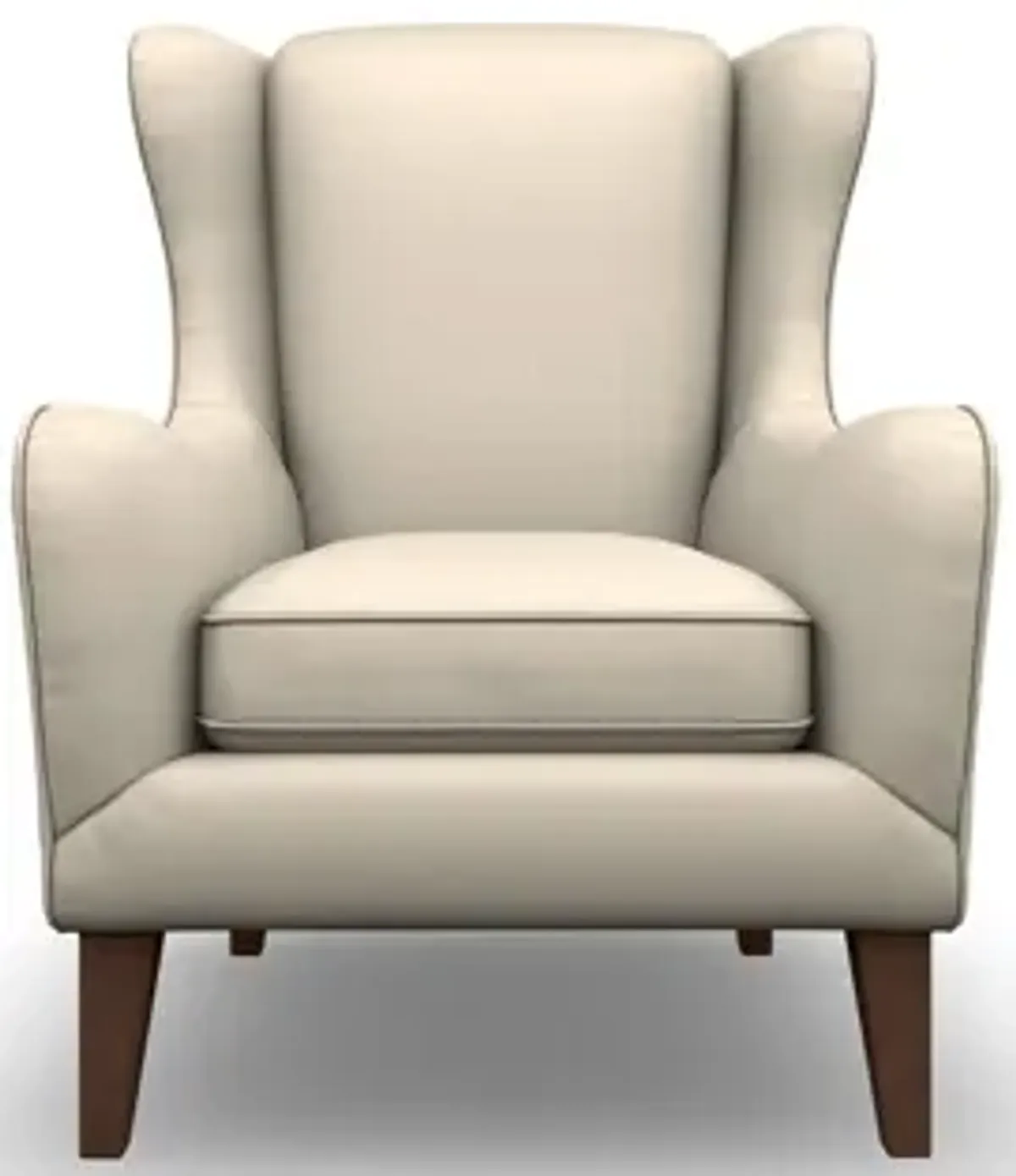 | Lorette Wingback Accent Chair | Ecru