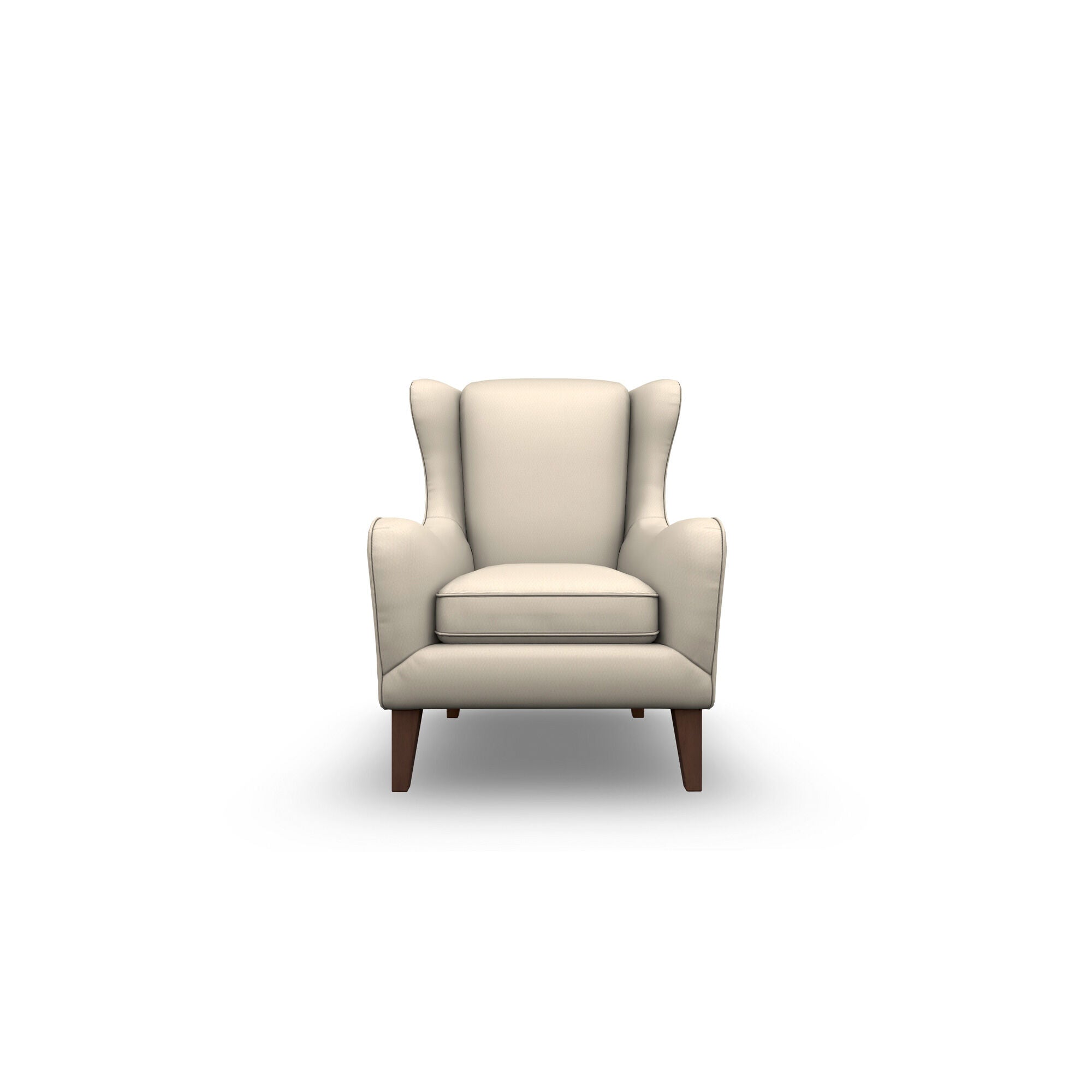 Best Home Furnishings | Lorette Wingback Accent Chair | Wheat